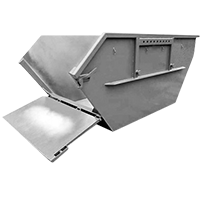 Absetzcontainer mit Klappe