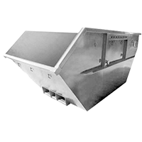 Offener Container Absetzcontainer